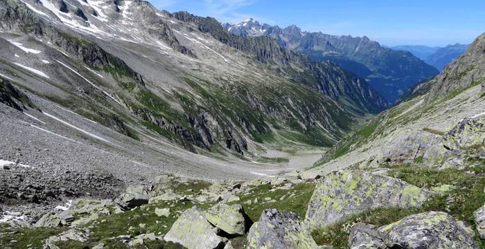 Fellital Blick nach Gurtnellen