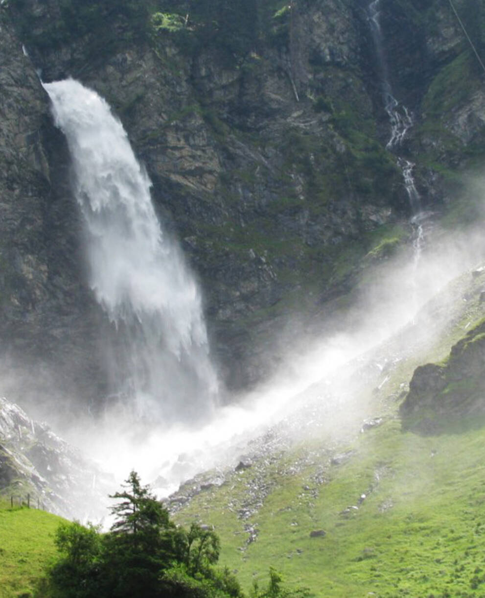Wasserfall Aesch in Unterschachen