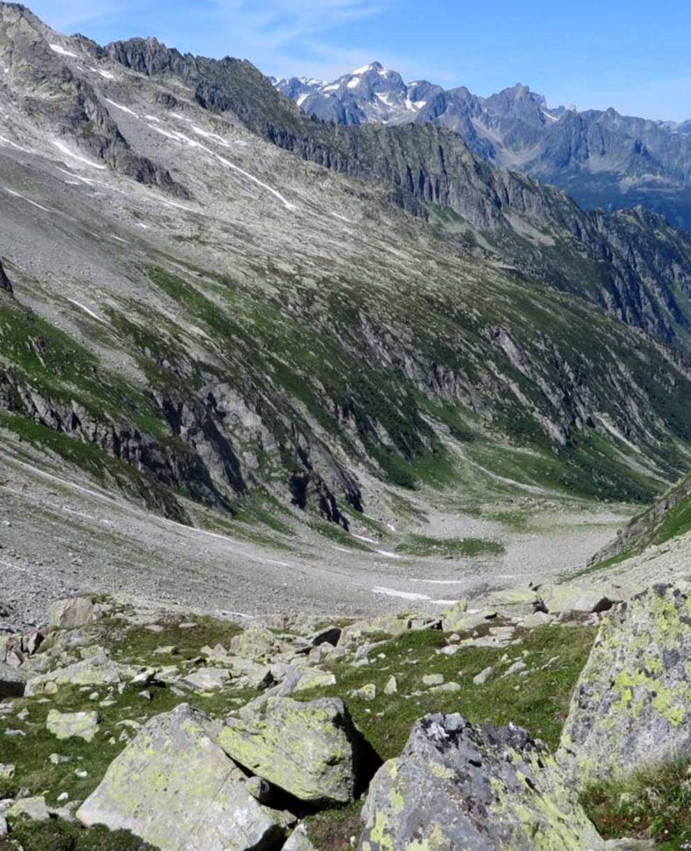 Fellital Blick nach Gurtnellen